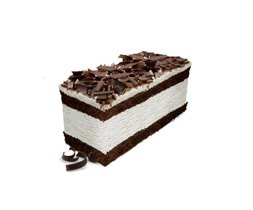 black forest ice cream pastry
